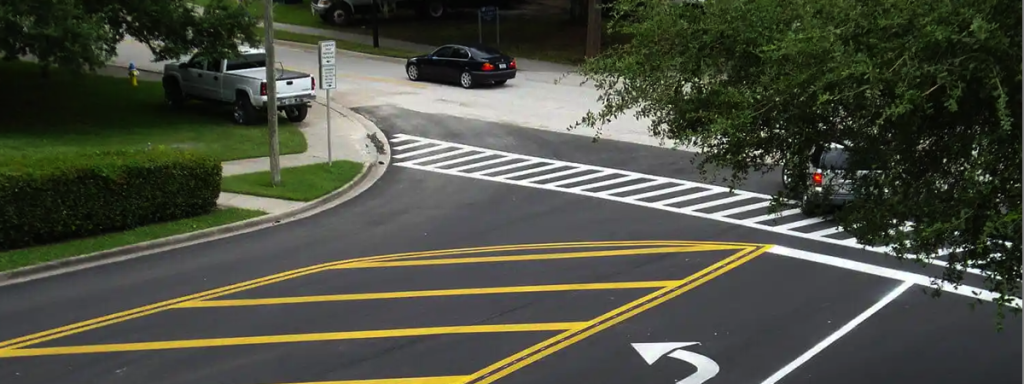 Parking Lot Pavement Markings